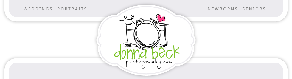 Lifestyle and Wedding Photographer | Donna Beck Photography logo